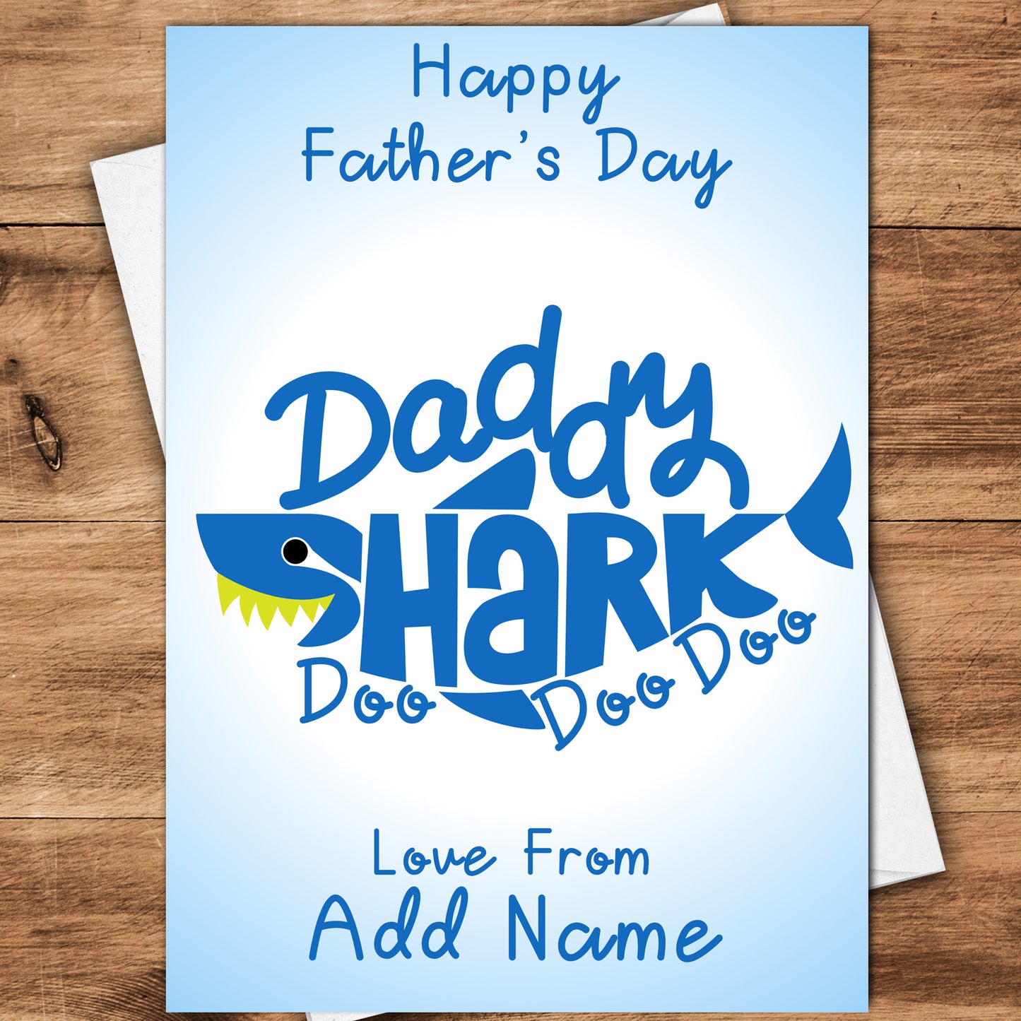Daddy Shark Card