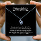 ﻿Friendship Heart Necklace & Message Box