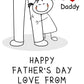 I Love Daddy Cards