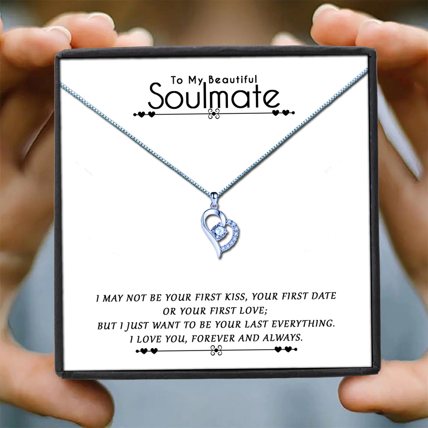 Soulmate Last Everything Message Necklaces
