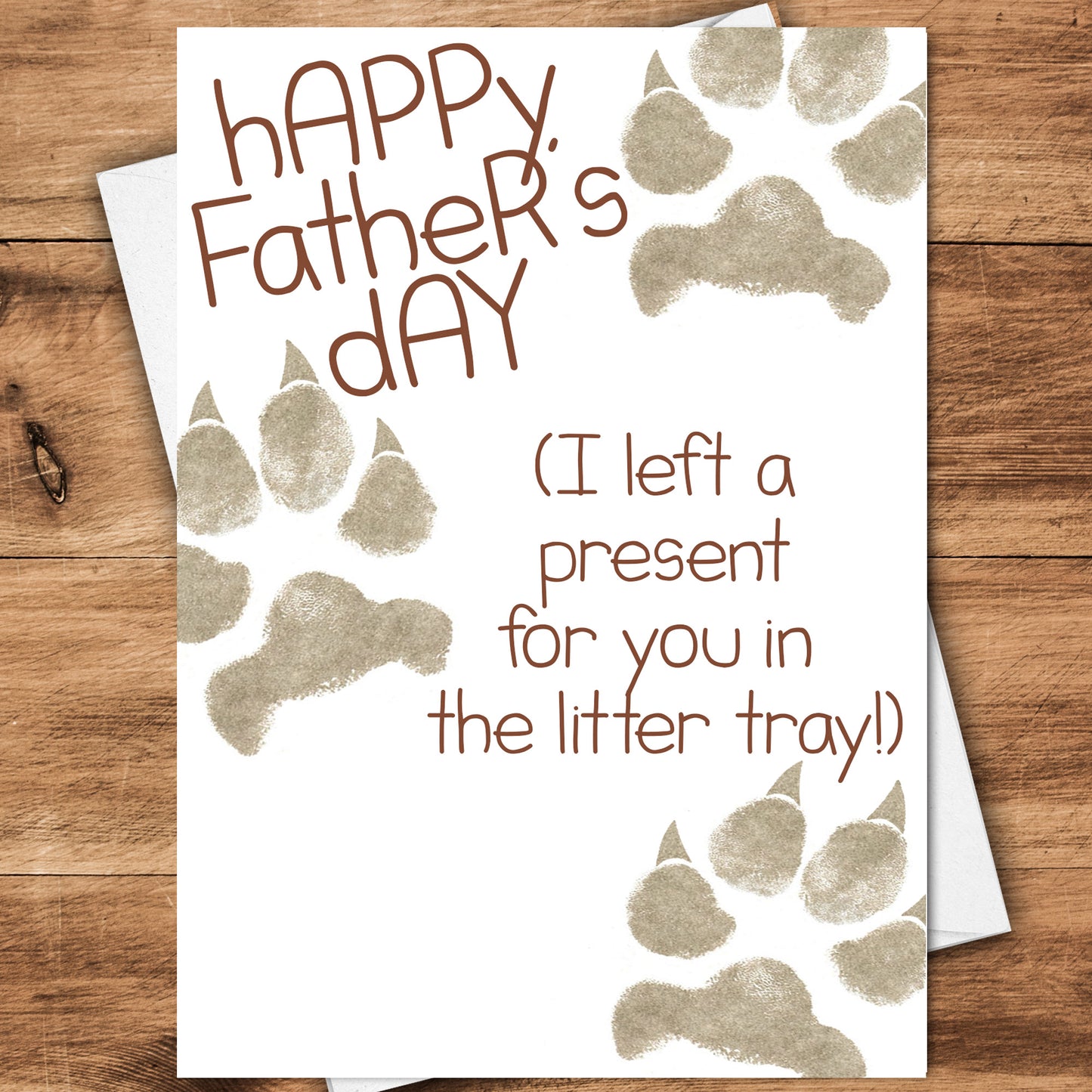 Funny Father's Day Cat Cards
