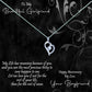 Beautiful Girlfriend Vintage Swirl Message Necklaces