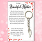 Beautiful My Mother Keyrings & Personalised Cards