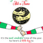 Dearest Granddaughter Christmas Elf Hug Pin Badges