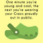 Funny Crocs Birthday Card