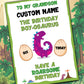Dinosaur Grandson Birthday Certificates