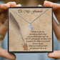 To My Fiancée - Quill Letter Message Necklaces
