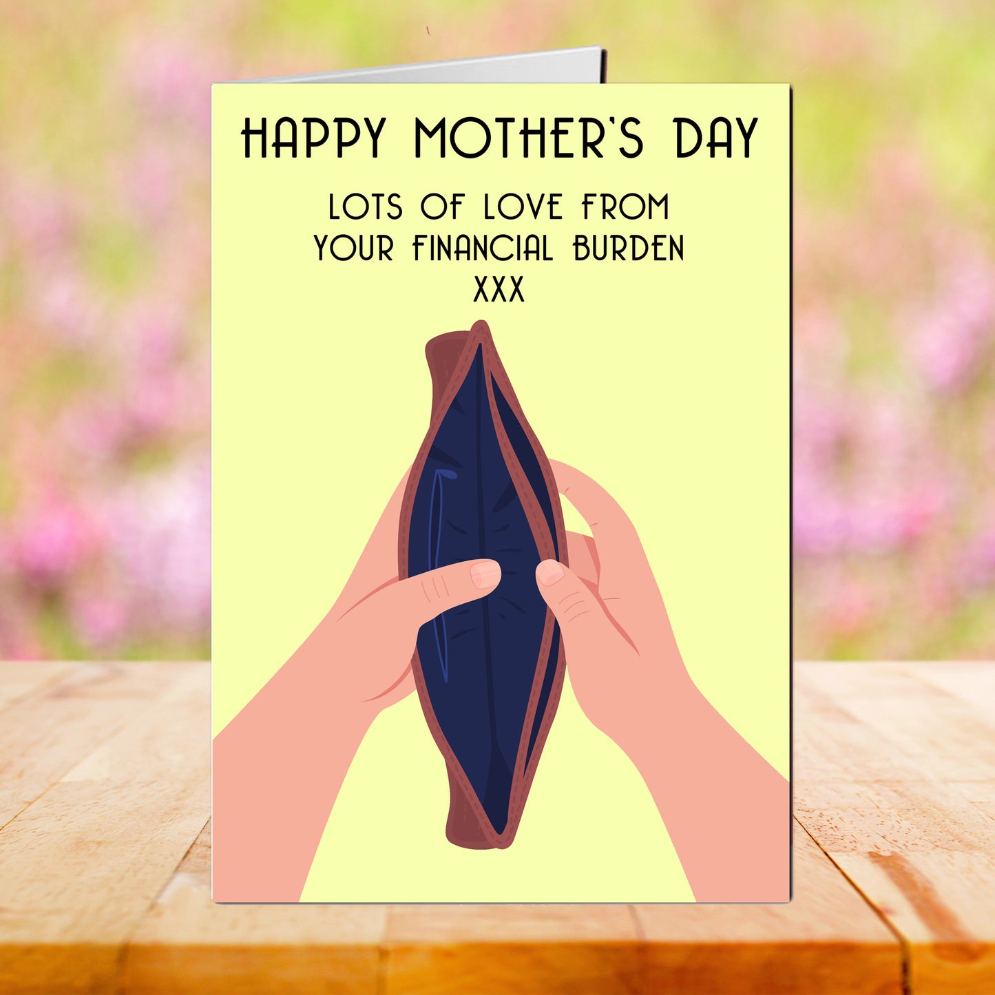 Financial Burden Funny Mother's Day Cards