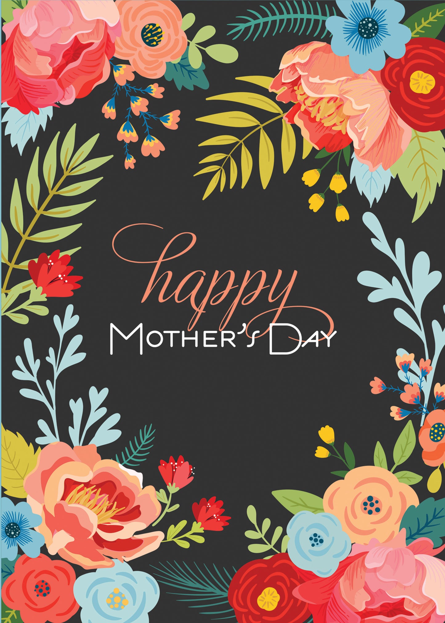 Happy Mother's Day Floral Card