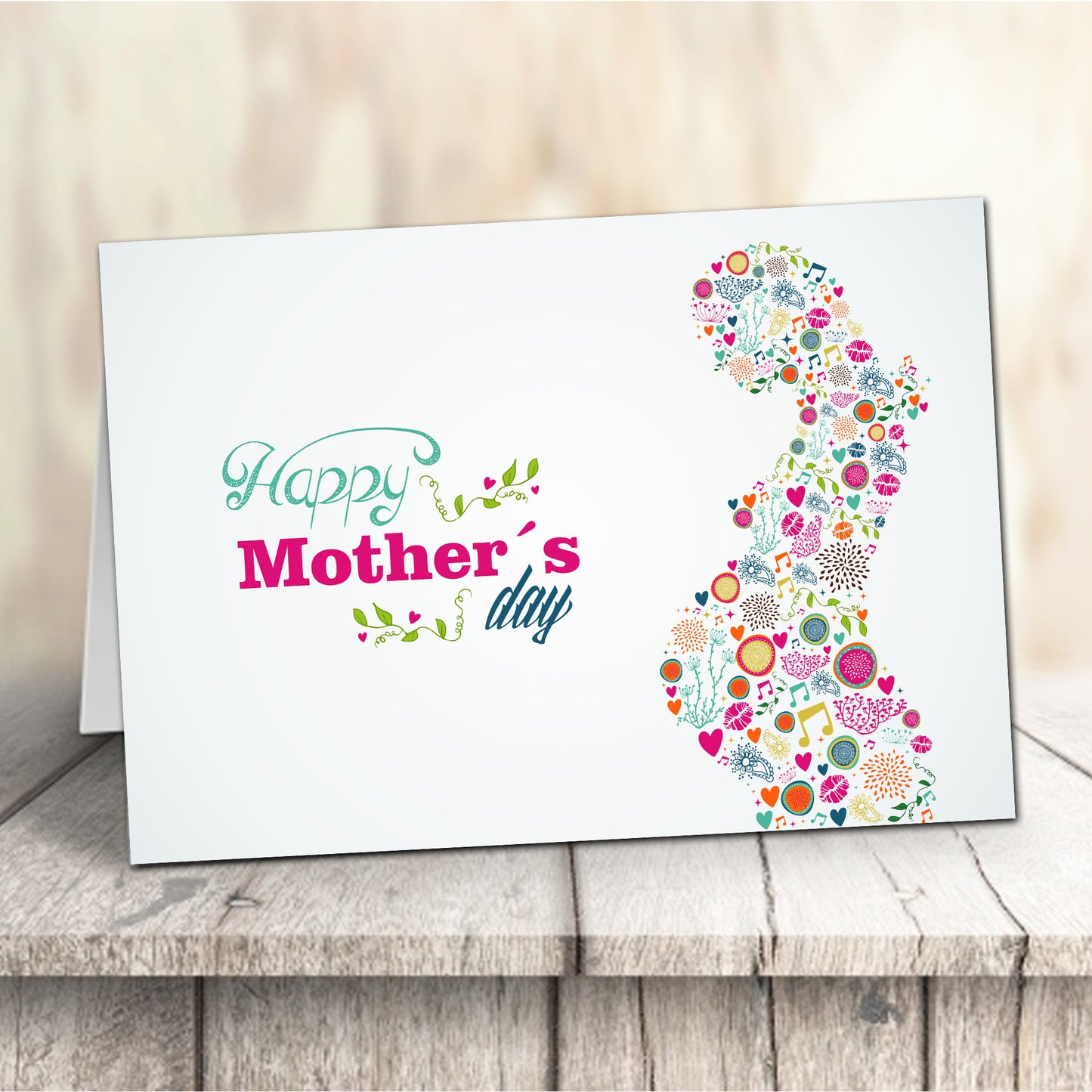 First Mother's Day Floral Card