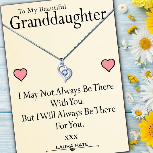 Always There For You Granddaughter Necklaces