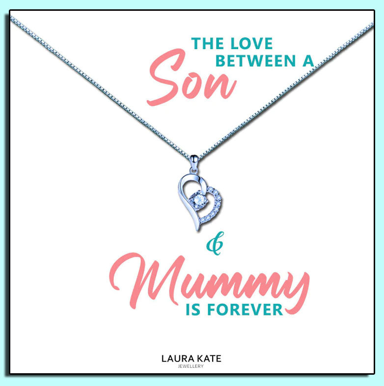 Mother - The Love Between Message Necklace