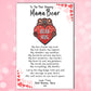 Mama Bear Hug Badges & Personalised Card