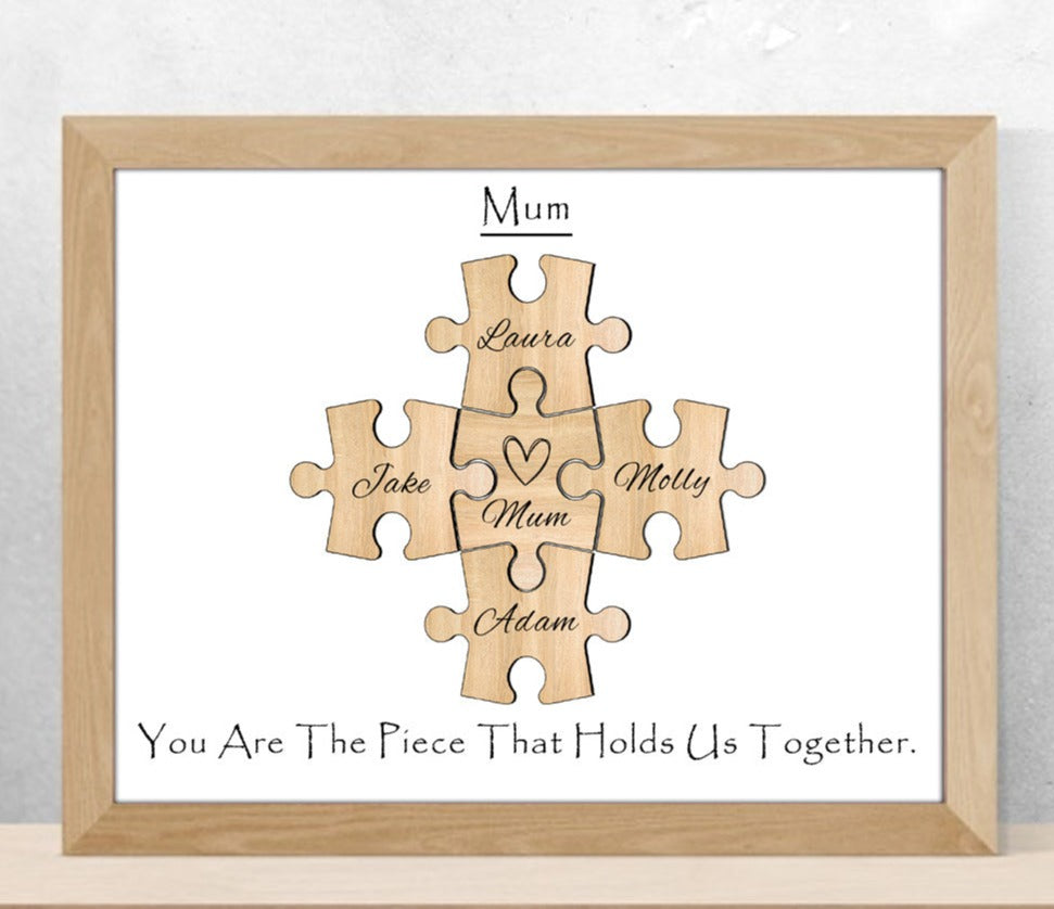 Mother's Day Personalised Family Prints