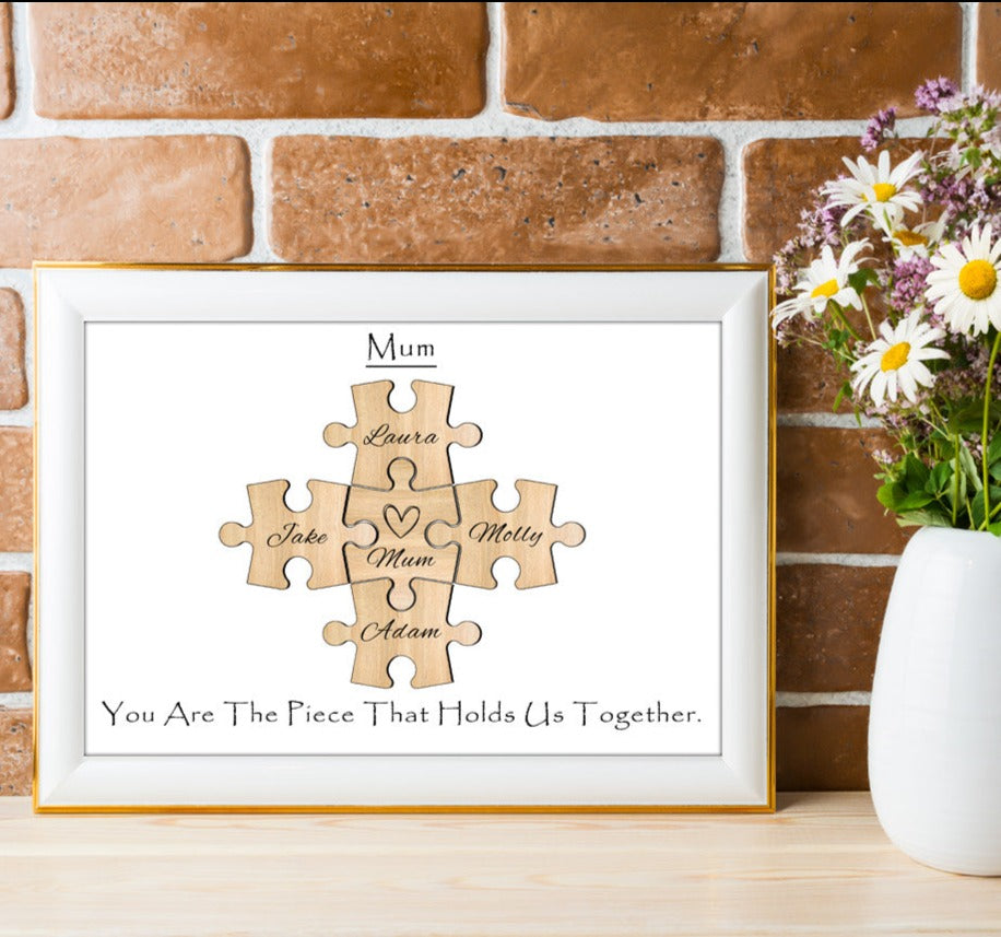 Mother's Day Personalised Family Prints