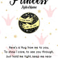 Beautiful Princess Pocket Hug Badges With Personalised Message Card