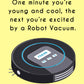 Robot Vacuum Personalised Birthday Card