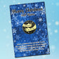 Snowflake Christmas Pocket Hug Pin Badges & Personalised Message Cards