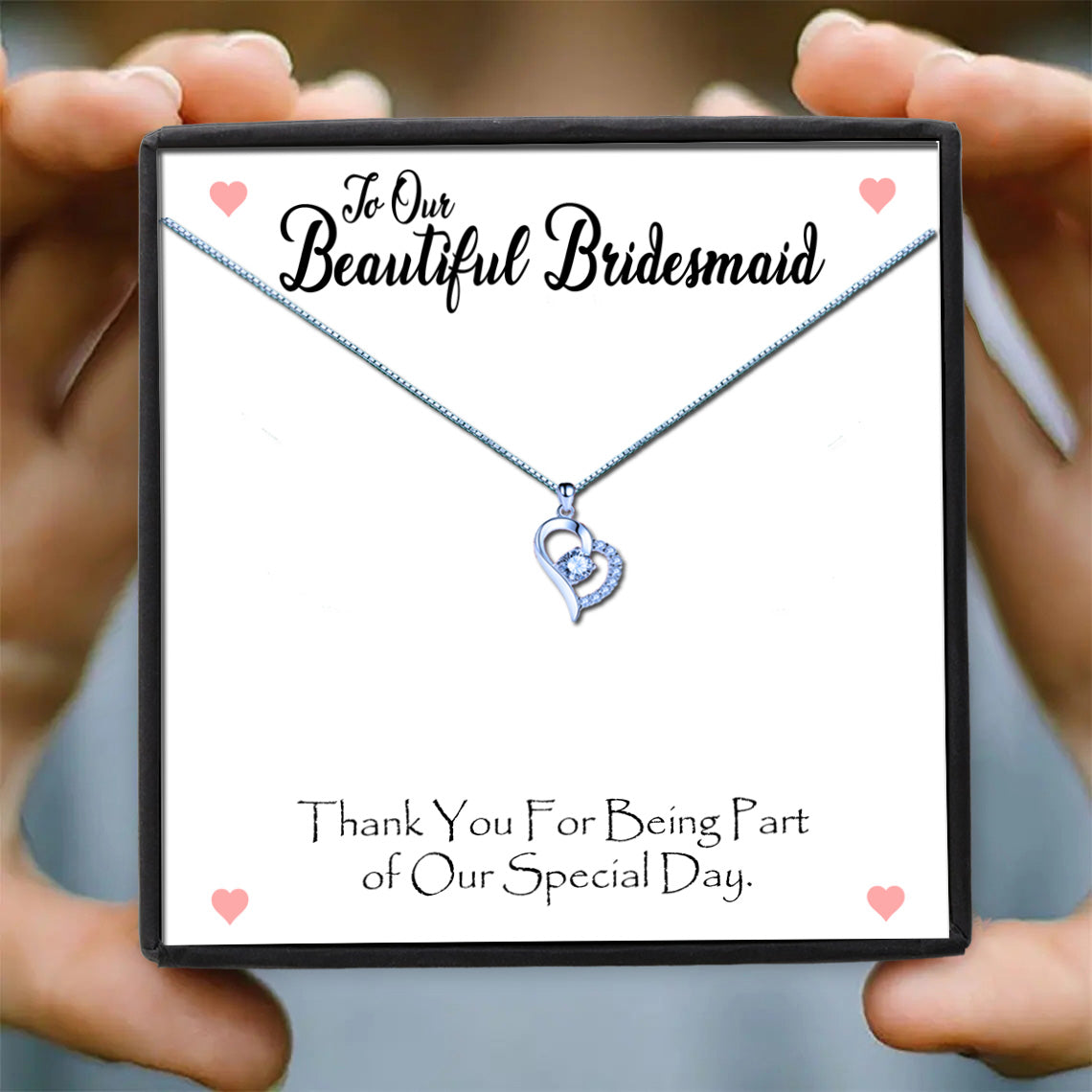 Thank you Beautiful Bridesmaid Necklaces