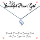 Thank you Beautiful Flower Girl Necklaces