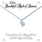 Thank you Beautiful Maid of Honour Necklaces