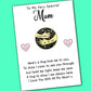 Special Mum Pocket Hug Pin Badges & Personalised Message Cards
