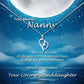 To My Beautiful Grandmother - Moonlight Message Necklace