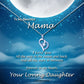 Beautiful Mother - Moonlight Message Necklace