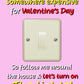 Let's Turn On The Lights Valentine's Day Cards