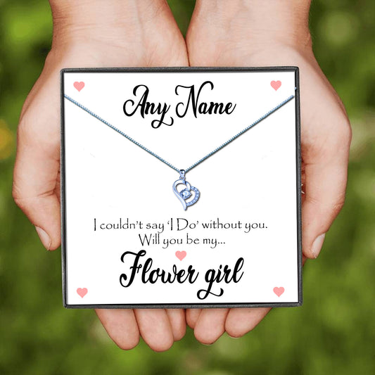 Will You Be My Flower Girl Message Necklaces
