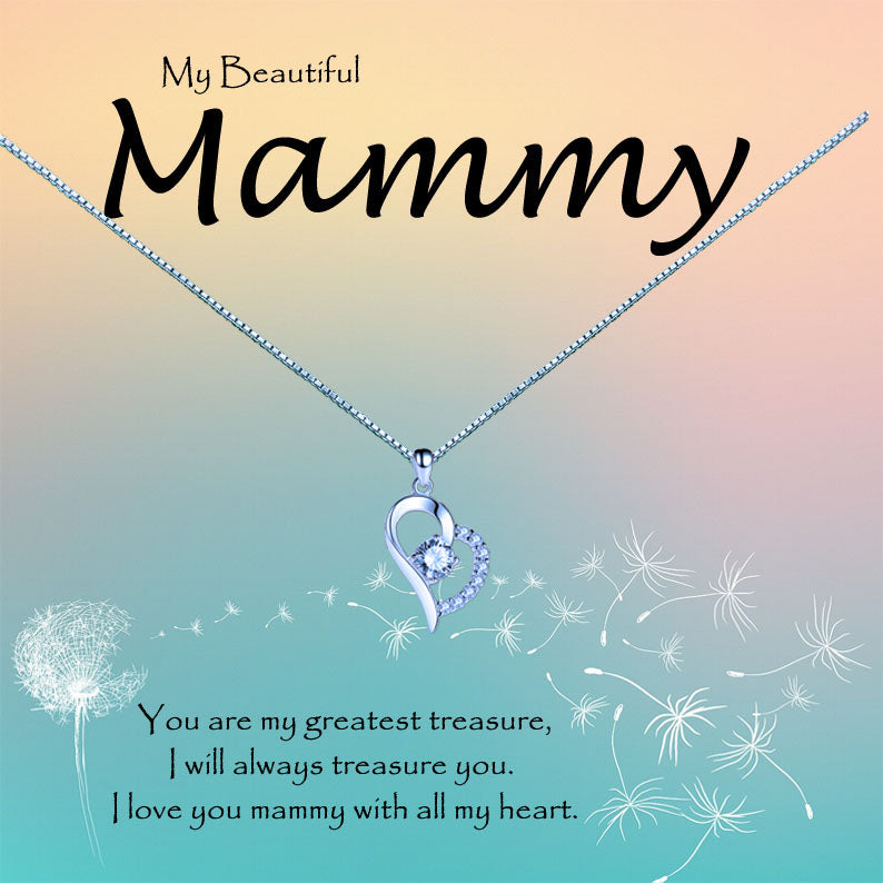 Beautiful Mother - Dandelion Message Necklace